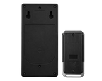 Alarme antivol vibration 110 dB avec télécommande installée pour protéger un vélo, une moto ou une porte contre le vol.