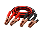 Câbles de démarrage batterie 500A avec pinces métalliques isolées rouge et noir