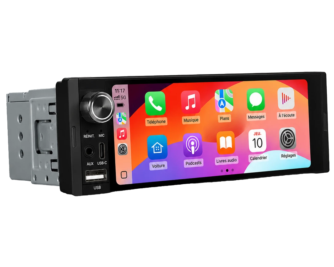 Autoradio Tactile — Écran HD 6.2"
