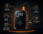 Gonfleur Électrique Sans Fil Rechargeable Haute Pression