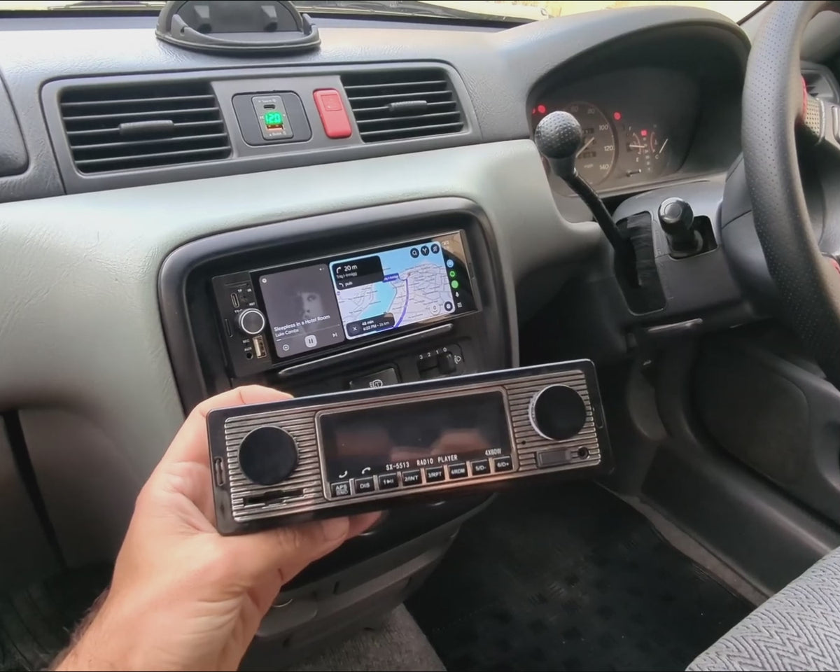 Autoradio CarPlay Android Auto Sans Fil Tactile HD