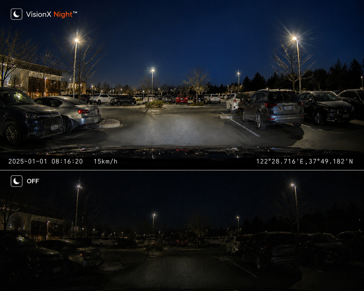 Caméra Embarquée UHD Vision Nocturne Grand Angle