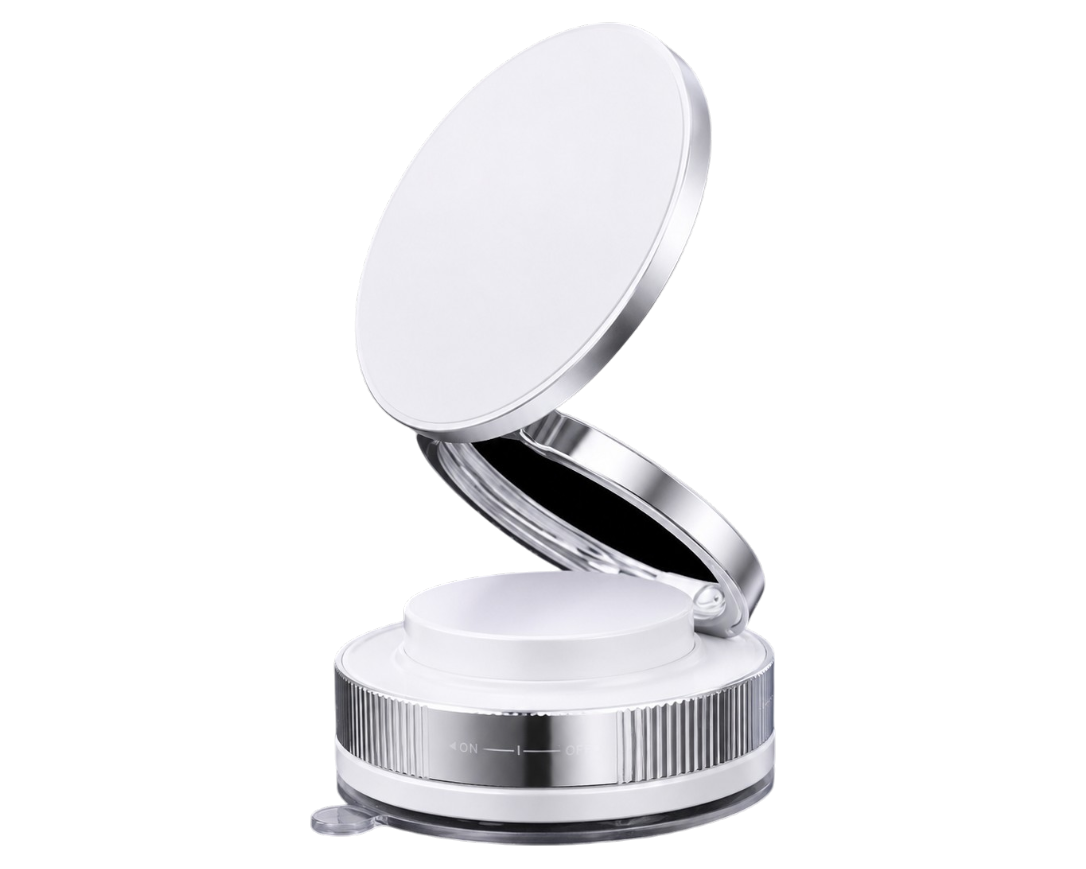 Support telephone magnetique a ventouse avec fixation orientable